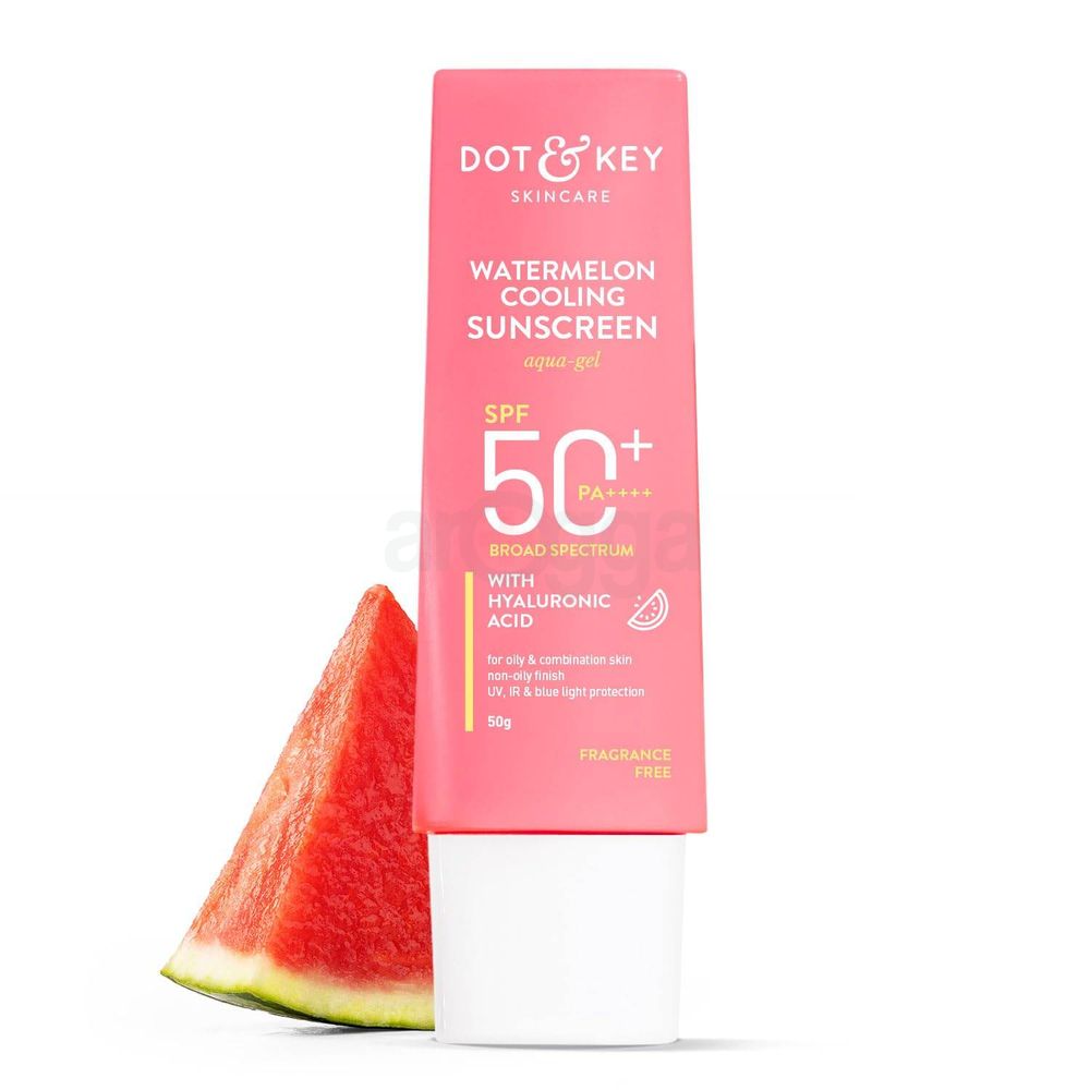 Dot and Key Watermelon Cooling Sunscreen SPF 50+ PA++++ with Hyaluronic Acid  