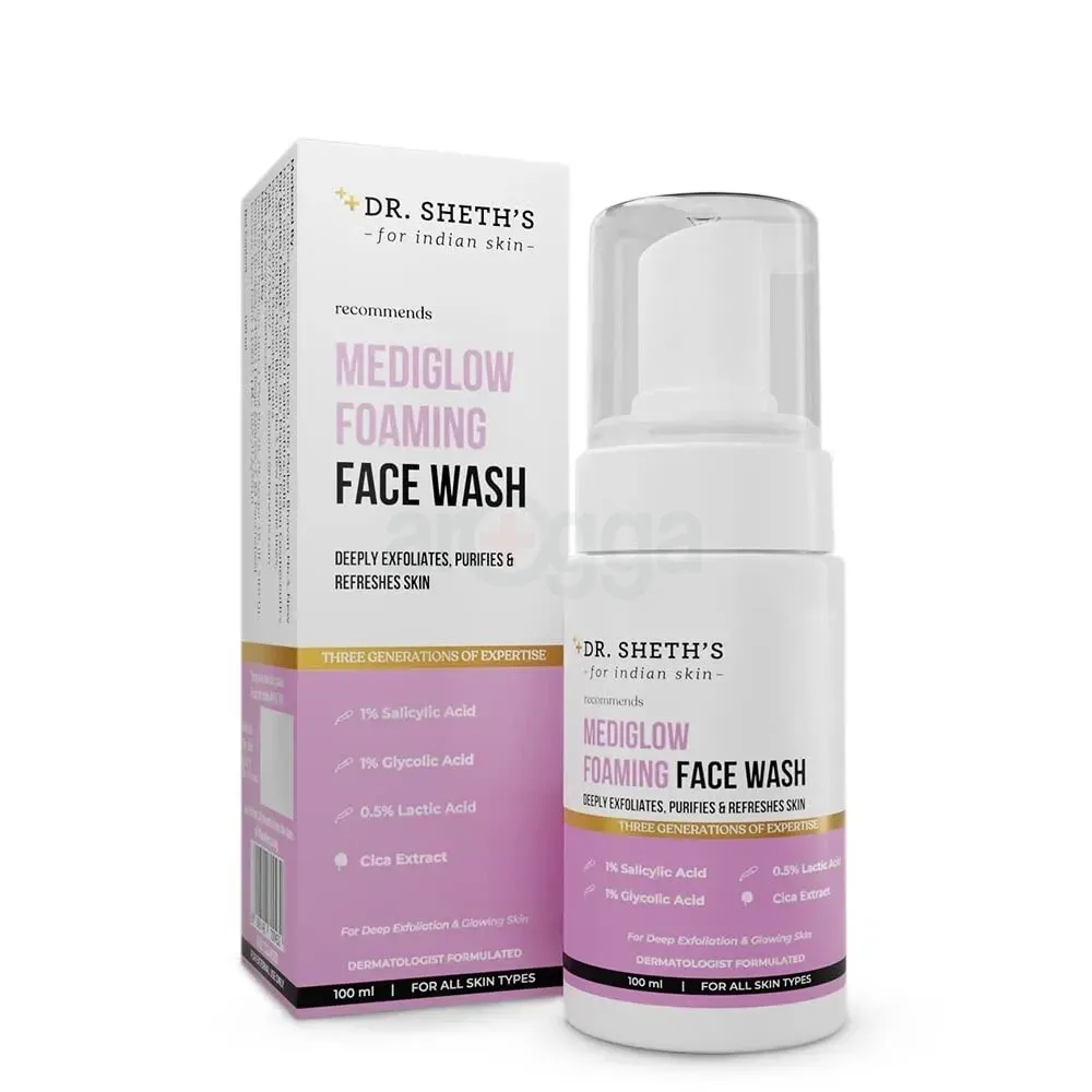 Dr. Sheth's Mediglow Foaming Face Wash   