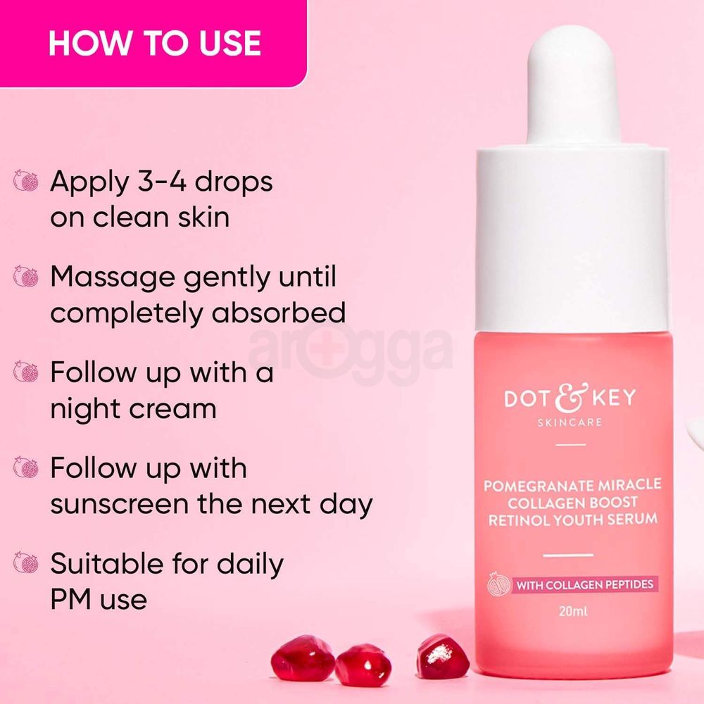 Dot and Key Pomegranate Miracle Collagen Boost Retinol Youth Serum  