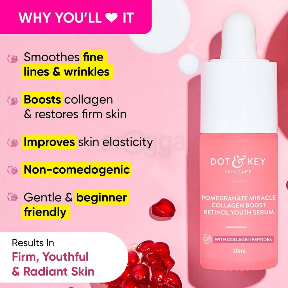 Dot and Key Pomegranate Miracle Collagen Boost Retinol Youth Serum  
