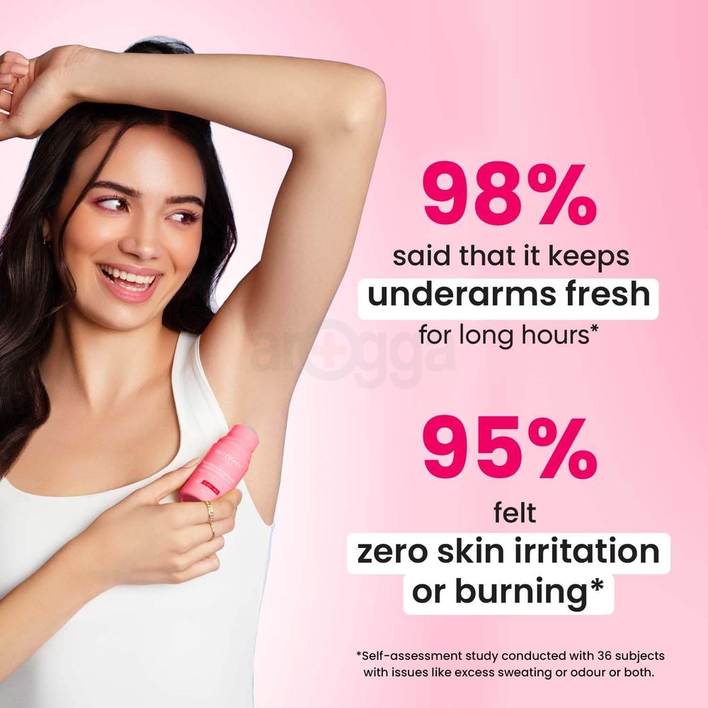 Dot and Key Watermelon Cooling Underarm Roll On for Pigmentation & Odor Control  