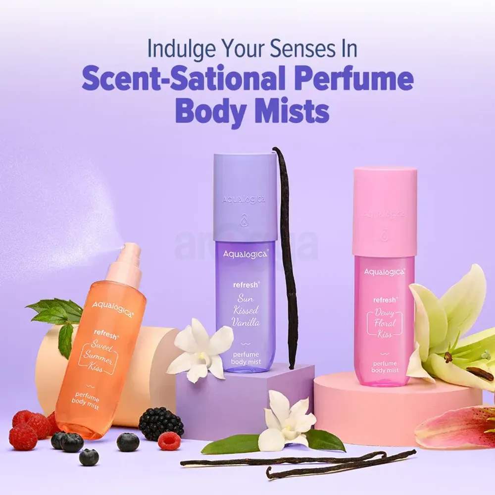 Aqualogica Refresh Sun Kissed Vanilla Perfume Body Mist  