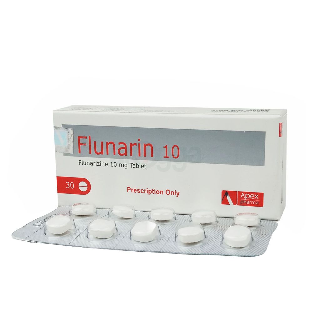 Flunarin 10mg Tablet