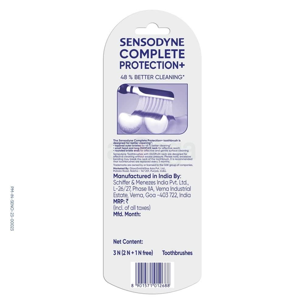 Sensodyne Complete Protection Toothbrush (Buy 2 Get 1)  