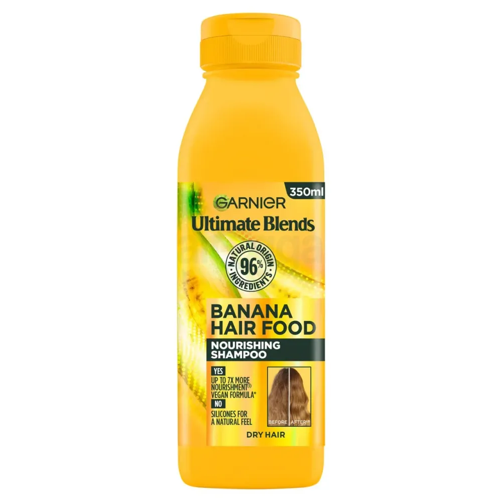 Garnier Ultimate Blends Banana Hair Food Nourishing Shampoo for  Dry Hair  