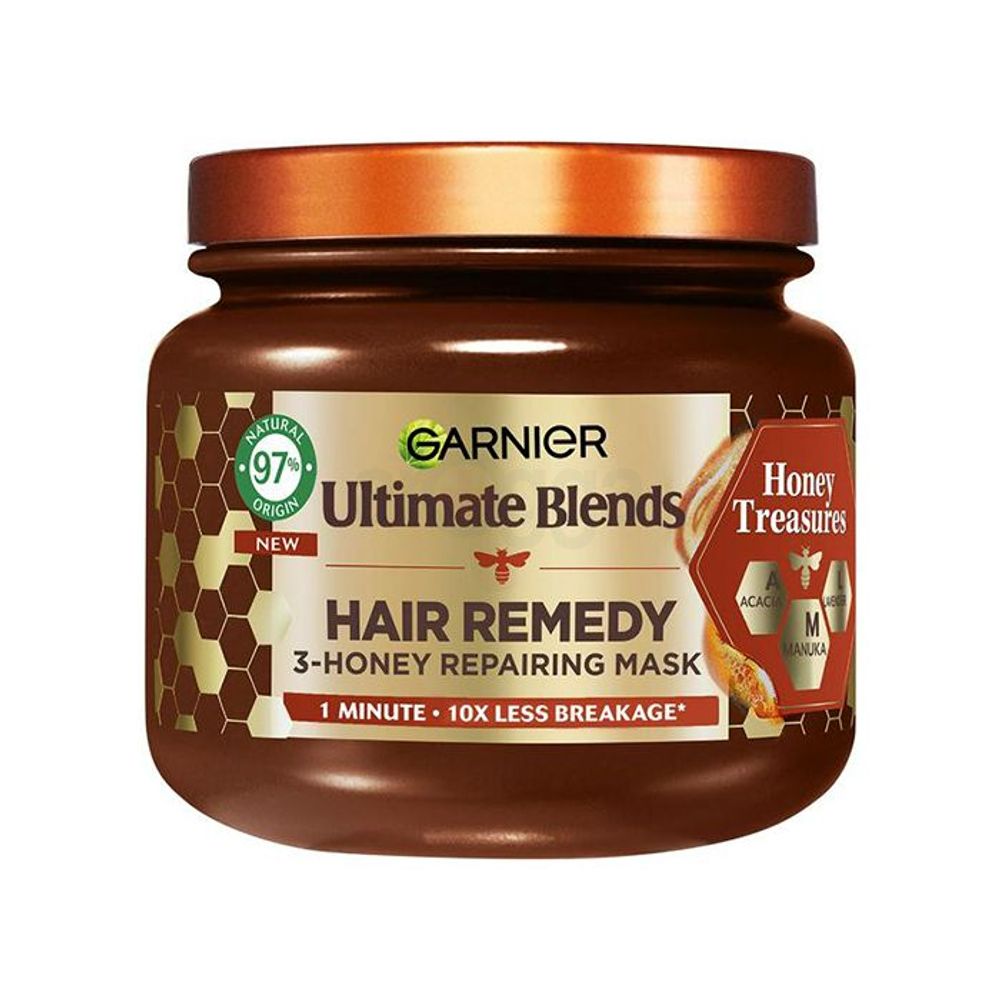 Garnier Ultimate Blends Honey Treasures Hair Remedy Repairing Mask  