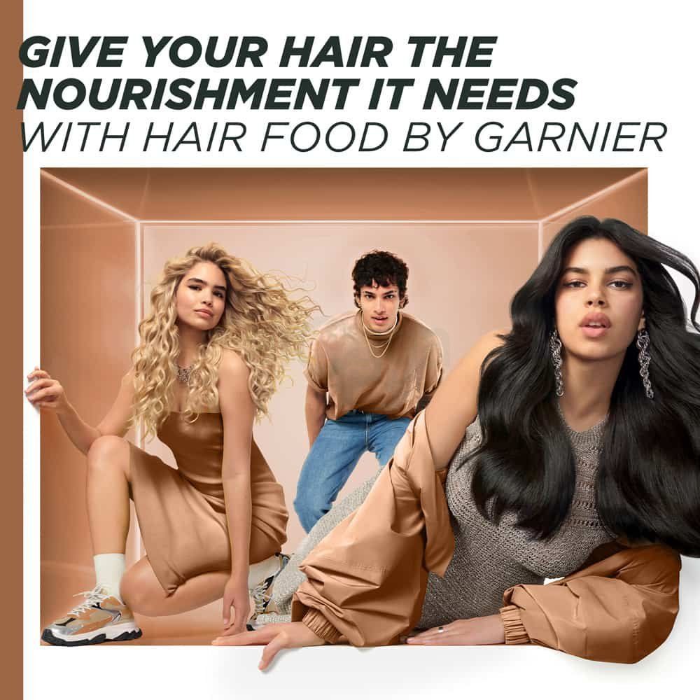 Garnier Ultimate Blends Coconut Hair Food Smoothing Conditioner for Frizzy Dry Hair  