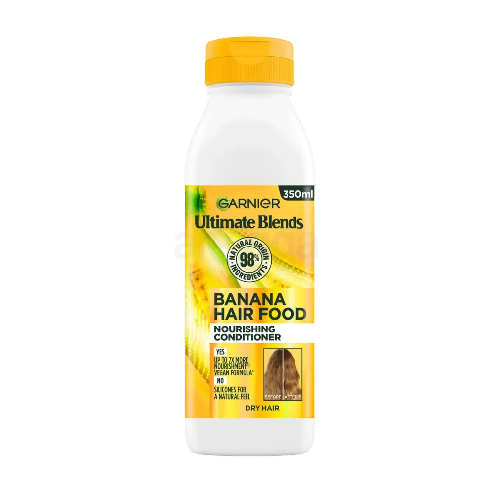 Garnier Ultimate Blends Banana Hair Food Nourishing Conditioner for Dry Hair  