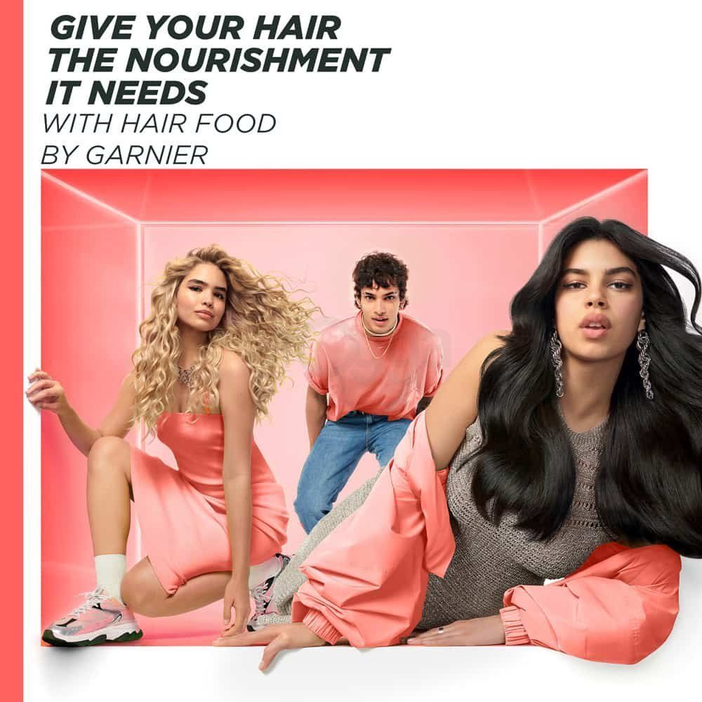 Garnier Ultimate Blends Watermelon Hair Food Plumping Shampoo for Fine Hair  