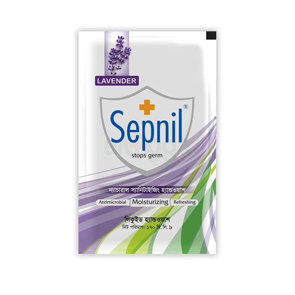 Sepnil Sanitizing Hand Wash Lavender 170ml Refill  