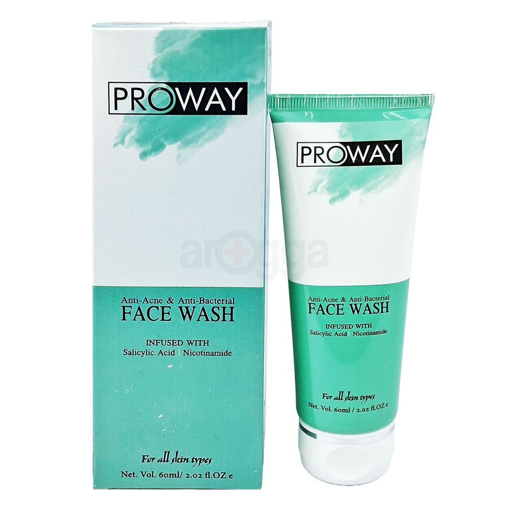 Proway Anti-Acne & Anti-Bacterial Face Wash 60ml  