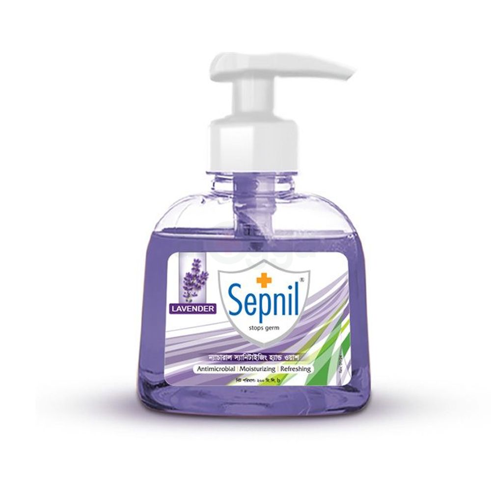 Sepnil Natural Lavender Sanitizing Liquid Hand Wash 200ml  