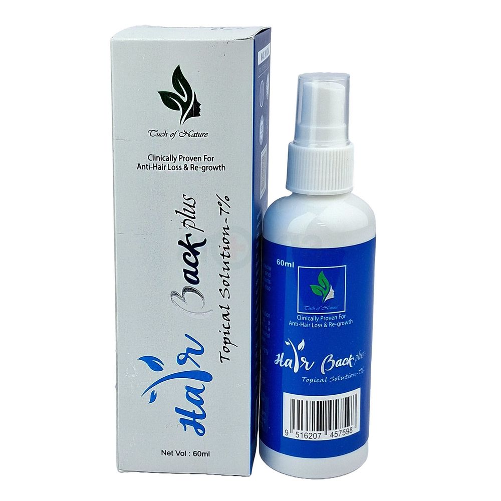 Hair Back Plus Topical Solution 7% 60ml  