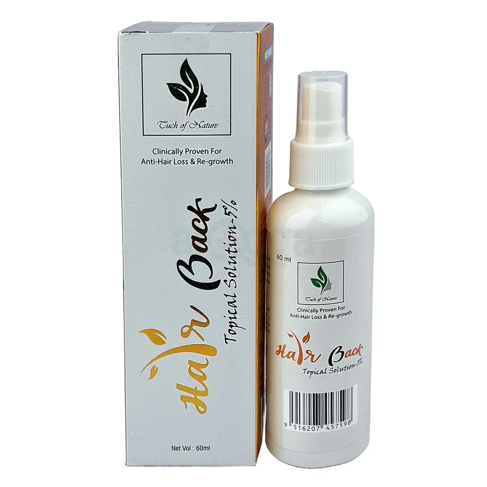 Hair Back Topical Solution 5% 60ml  
