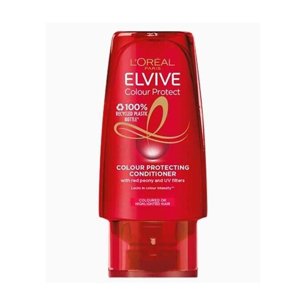 Loreal Paris Elvive Colour Protecting Conditioner with Red Peony and UV Filter for Coloured or Highlighted Hair  