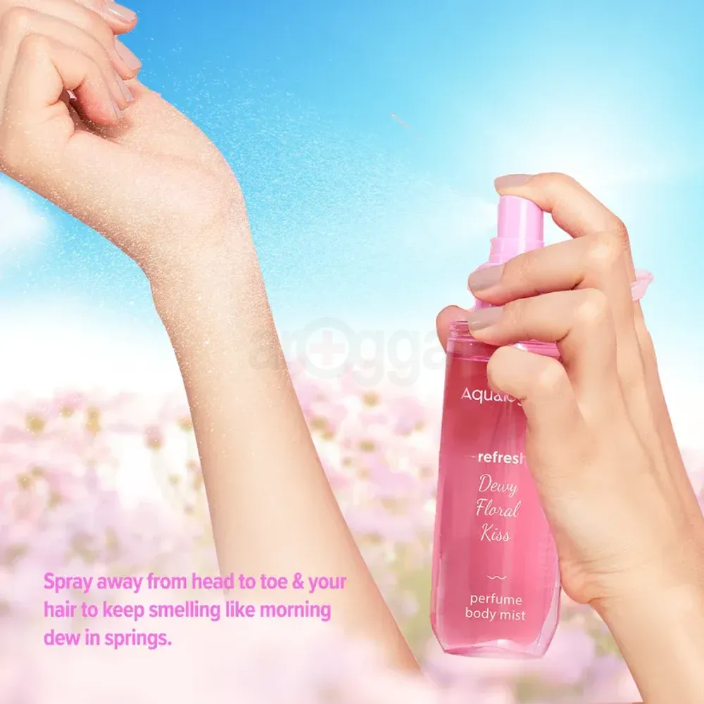 Aqualogica Refresh Dewy Floral Kiss Perfume Body Mist  