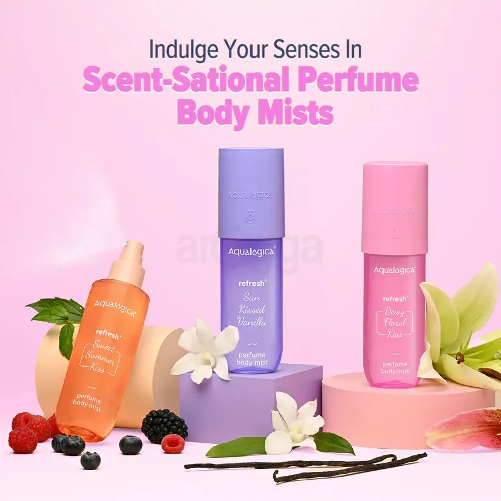 Aqualogica Refresh Dewy Floral Kiss Perfume Body Mist  