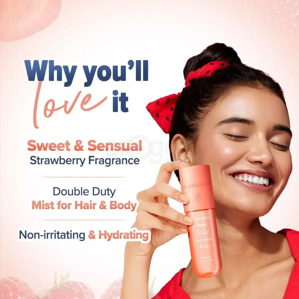 Aqualogica Refresh Sweet Summer Kiss Perfume Body Mist  