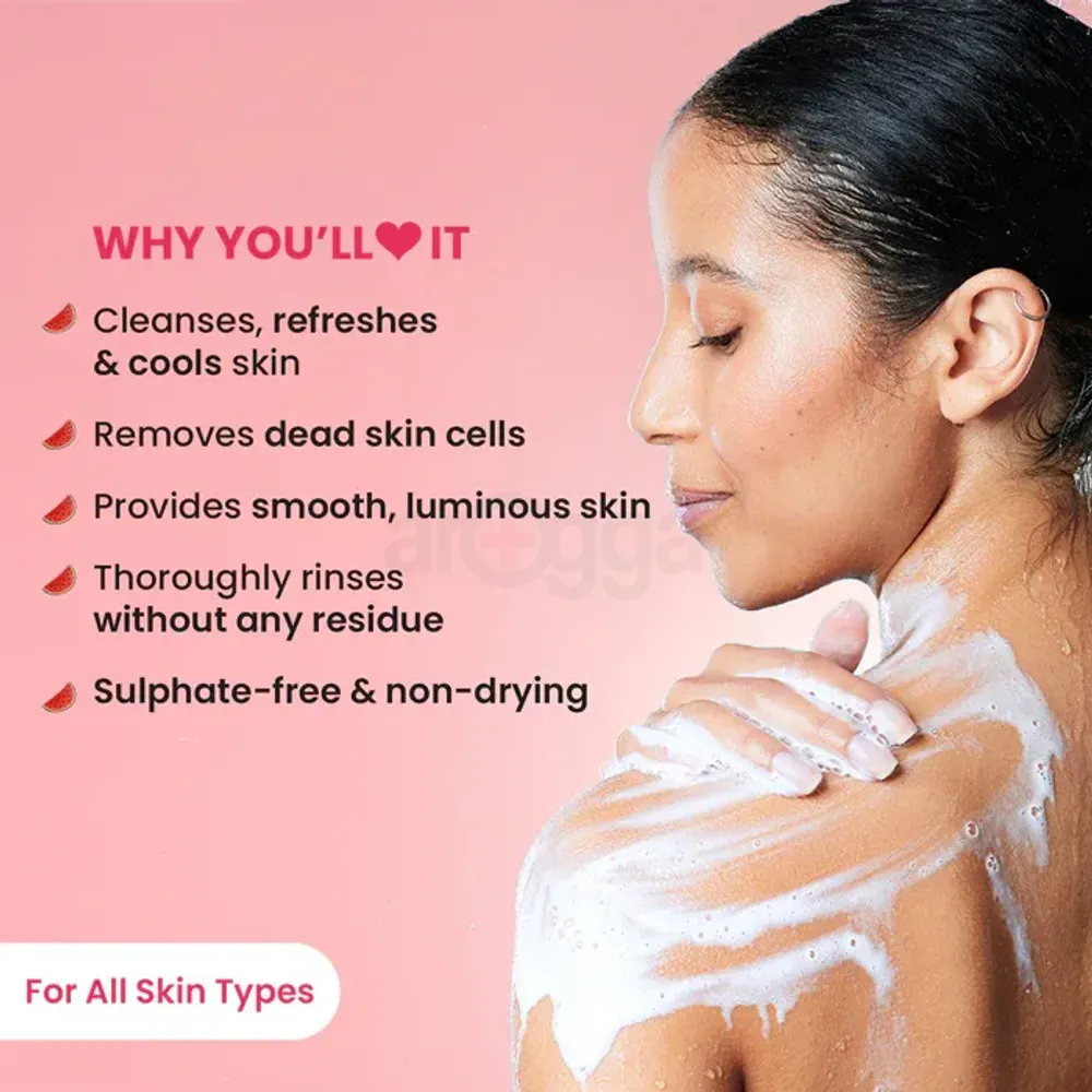 Dot and Key Watermelon Cool Glycolic Refresh Shower Gel with Cucumber & Peach  