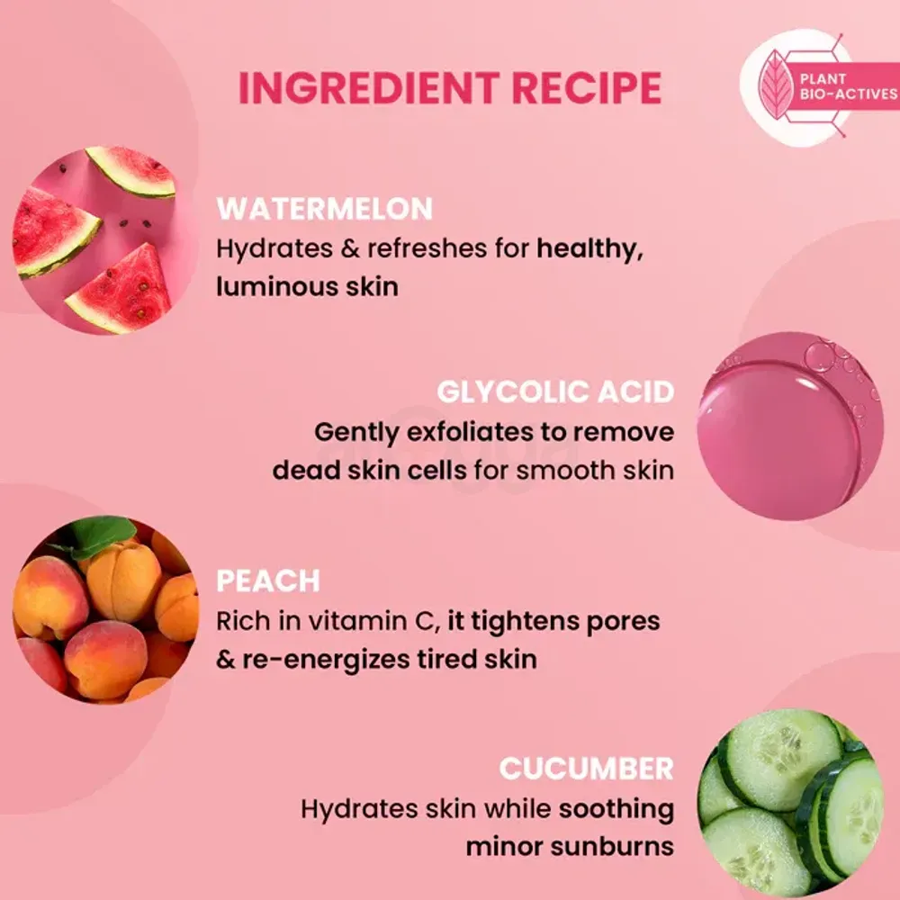 Dot and Key Watermelon Cool Glycolic Refresh Shower Gel with Cucumber & Peach  