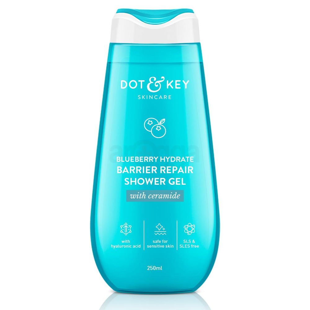 Dot and Key Blueberry Hydrate Barrier Repair Shower Gel with Ceramide  