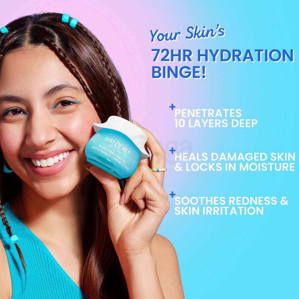 Dot and Key 72hr Hydrating Gel Moisturizer with Probiotics  