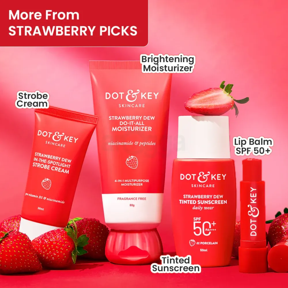 Dot and Key Strawberry Dew Do it All Moisturizer with Niacinamide & Peptides  