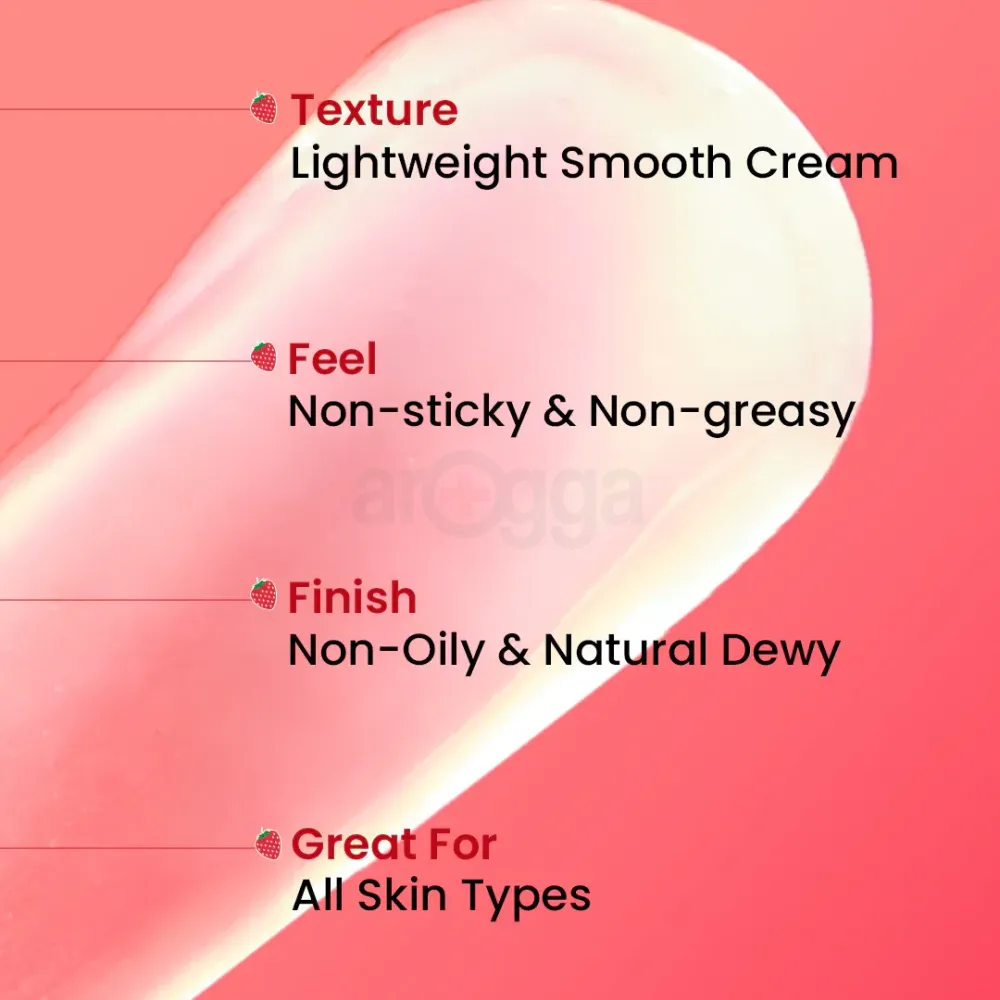 Dot and Key Strawberry Dew Do it All Moisturizer with Niacinamide & Peptides  