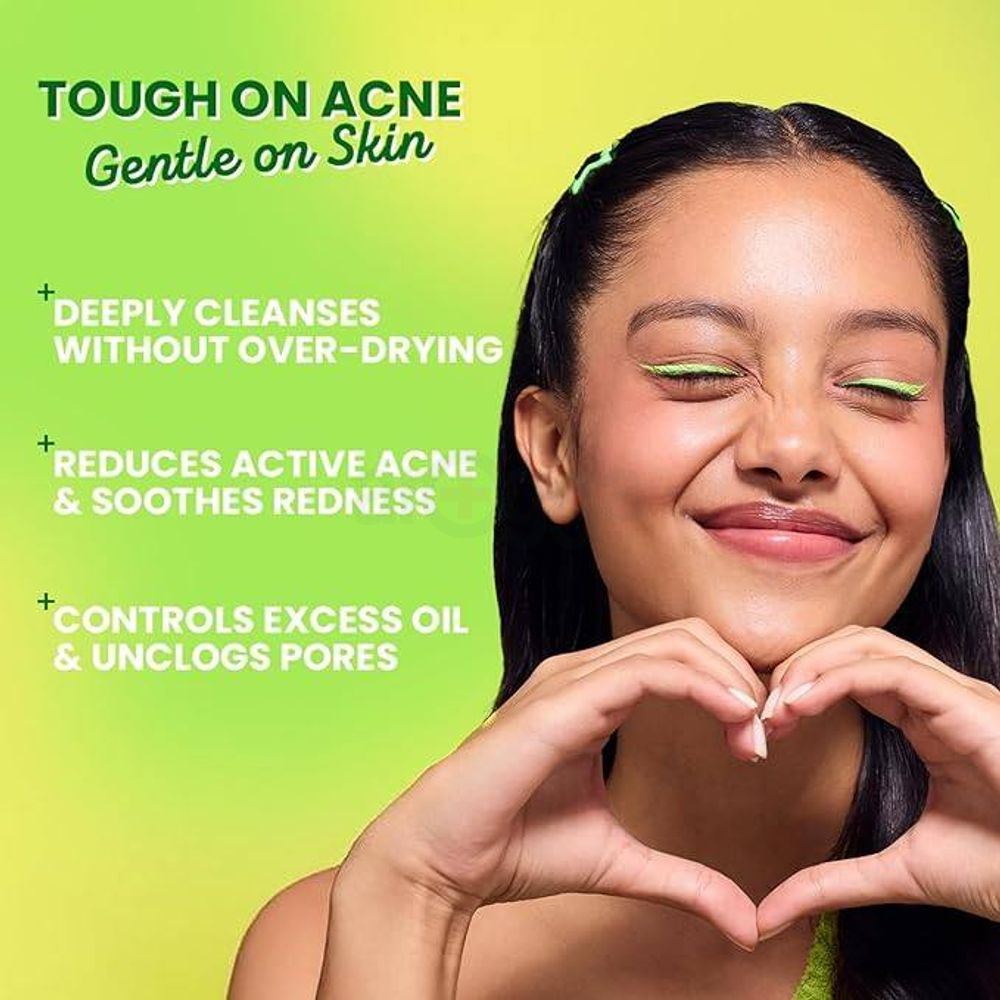Dot and Key Cica Calming Blemish Clearing Face Wash with Salicylic Acid & Green Tea  