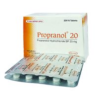 Propranol 20mg tablet
