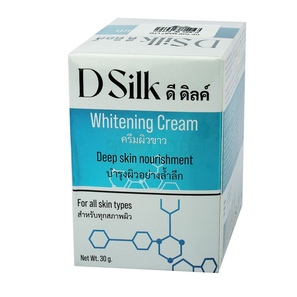 D Silk Whitening Cream 30gm  