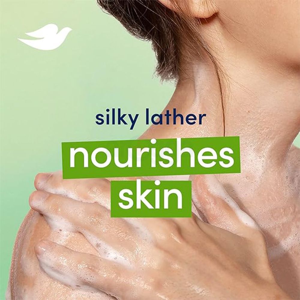 Dove  Cool Moisture Moisturizing Cream Beauty Bar Soap with Cucumber & Green Tea Scent  