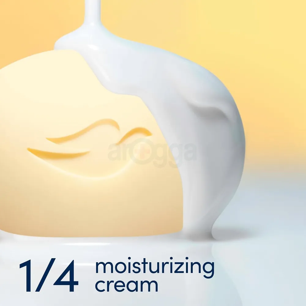 Dove Glowing Moisturizing Cream Beauty Bar Soap with Mango Butter & Almond Butter  