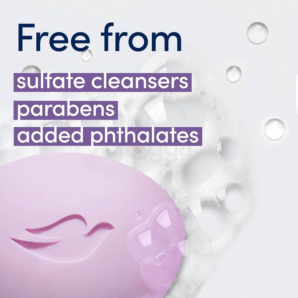 Dove  Relaxing Moisturizing Cream Beauty Bar Soap with Lavender Oil & Chamomile  