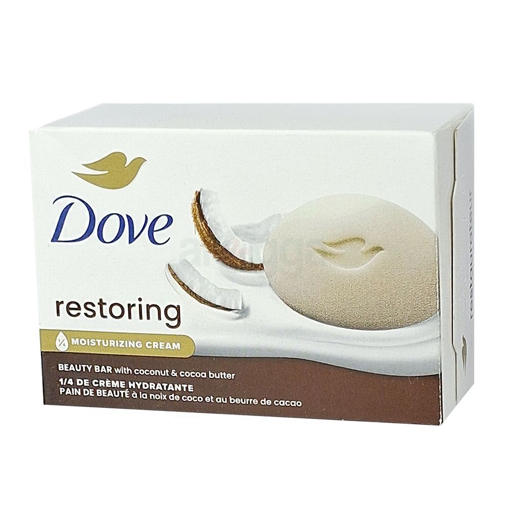 Dove Restoring Moisturizing Cream Beauty Bar Soap  