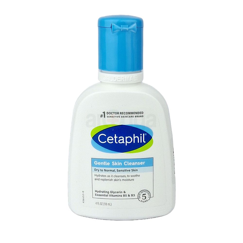 Cetaphil Gentle Skin Cleanser Dry to Normal, Sensitive Skin Hydrating Glycerin & Essential Vitamin B5 & B3  