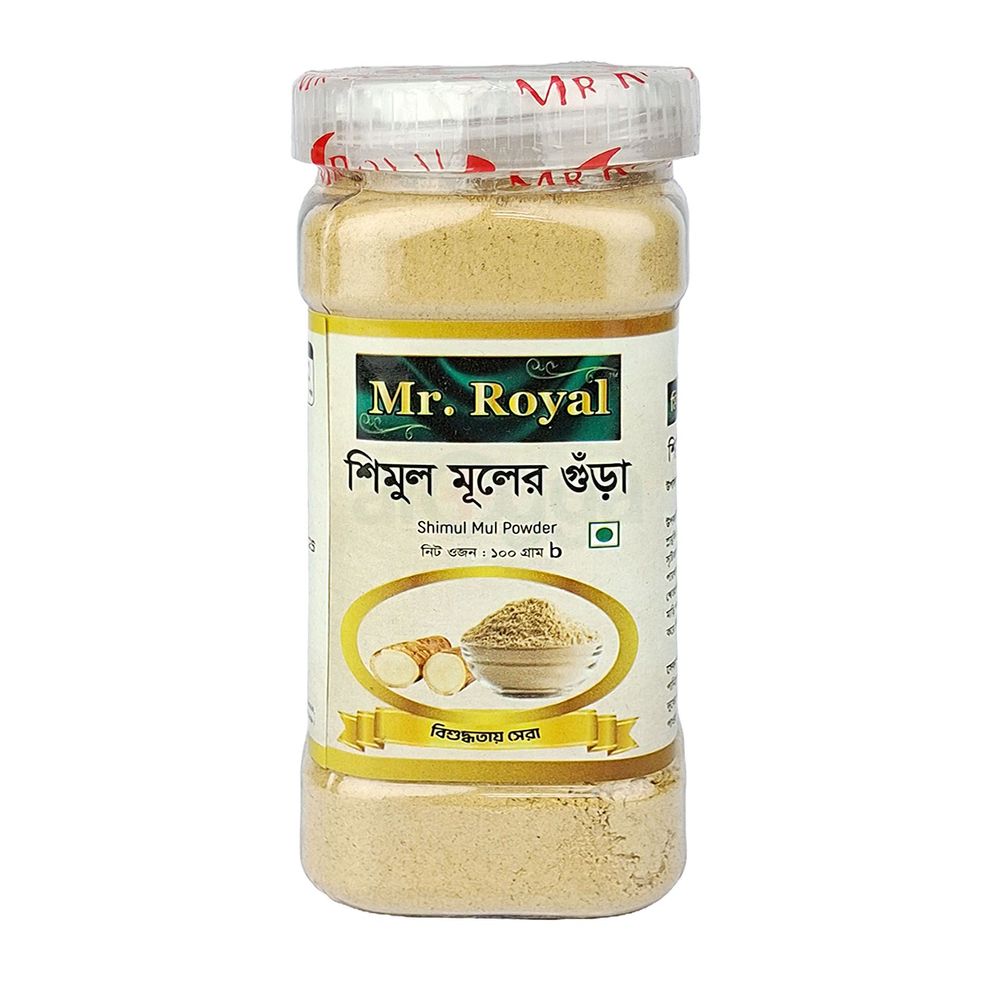 Mr Royal Shimul Mul Powder  100mg (মি. রয়েল শিমুল মূল গুঁড়া)  