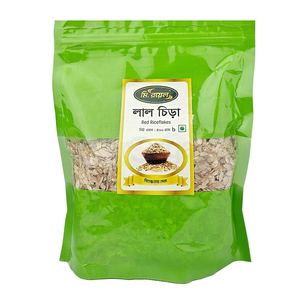 Mr Royal  Red Riceflakes 500gm  (মি. রয়েল লাল চিড়া)  