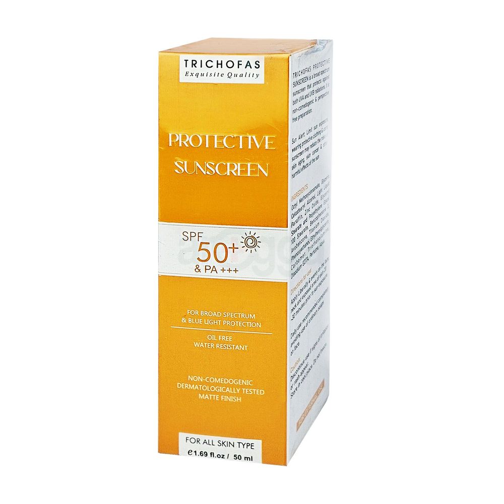 Trichofas Protective Sunscreen SPF 50+ & PA+++ 50ml  