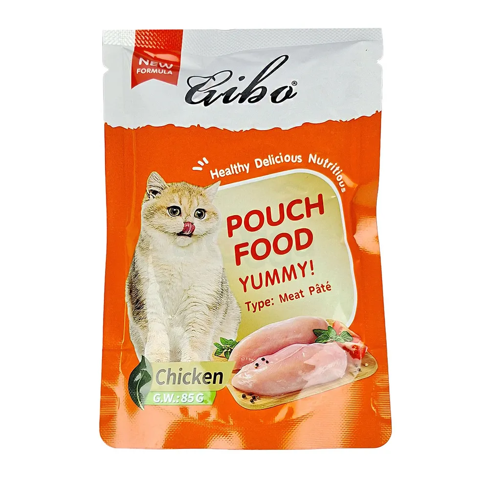 GIBO "Cat Pouch Food Chicken Flavor(Meat paste)"  