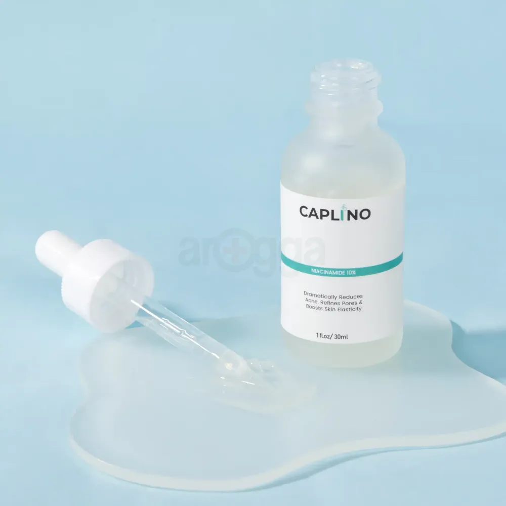 Caplino Niacinamide 10% Serum Reduces Acne, Refines Pores & Boost Skin Elaticity  