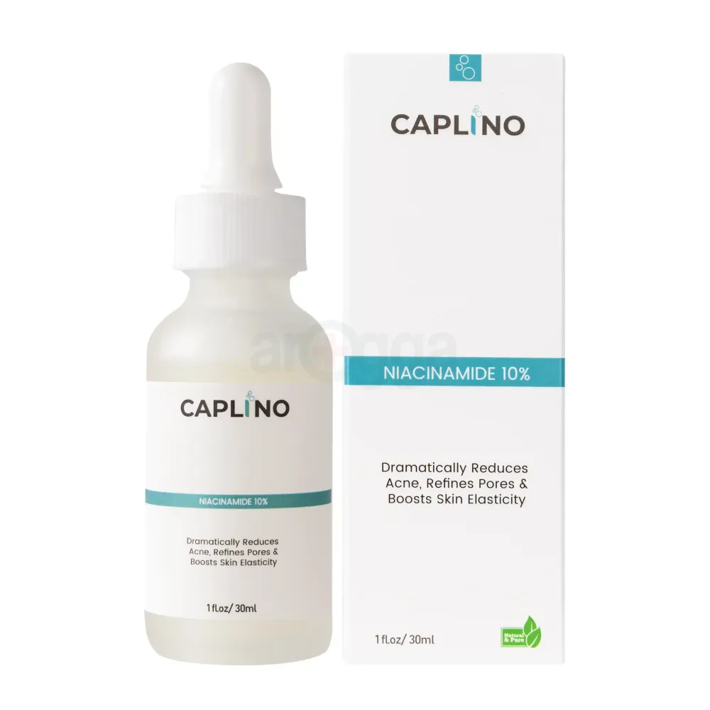 Caplino Niacinamide 10% Serum Reduces Acne, Refines Pores & Boost Skin Elaticity  