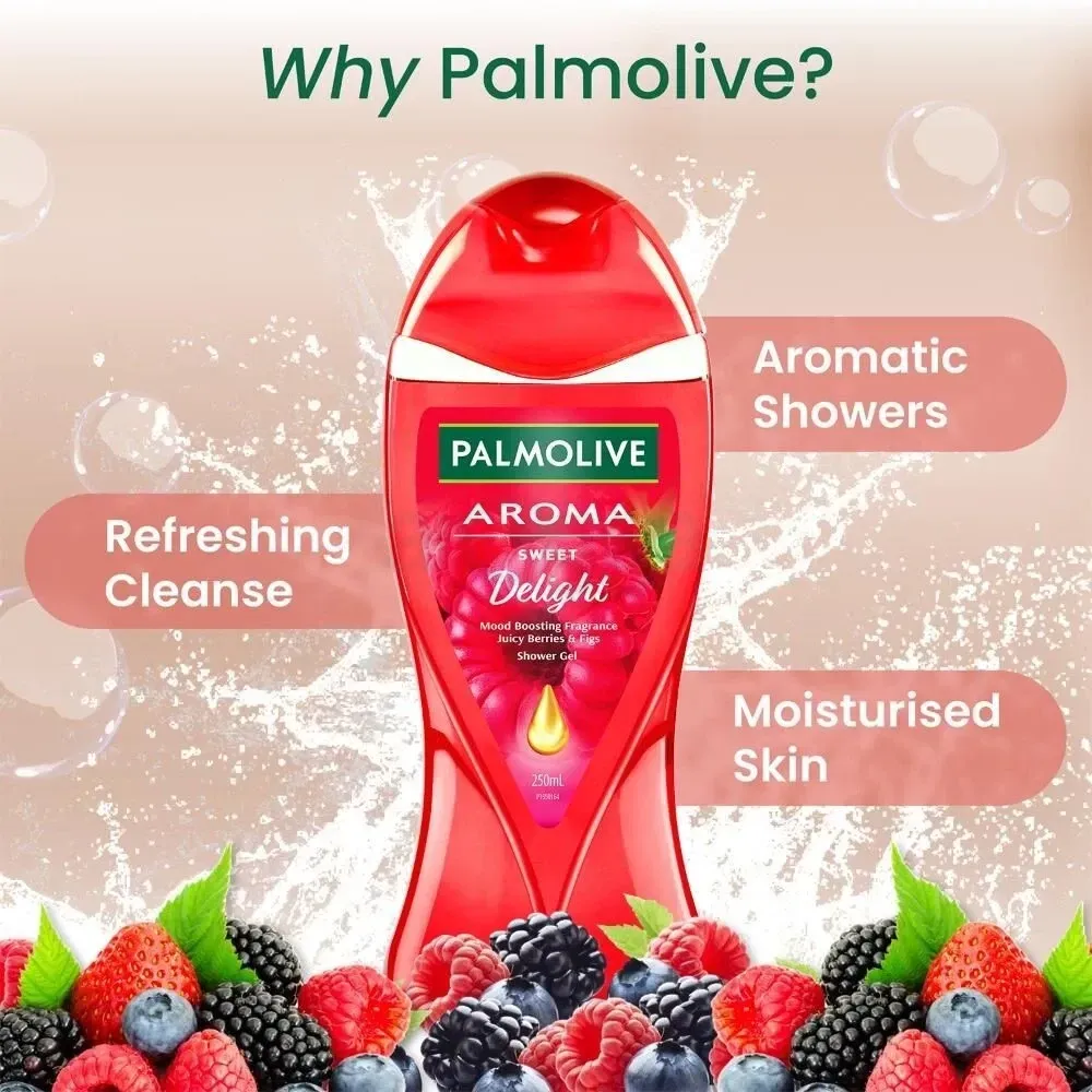Palmolive Aroma Sweet Delight Body Wash Men & Women 250ml  