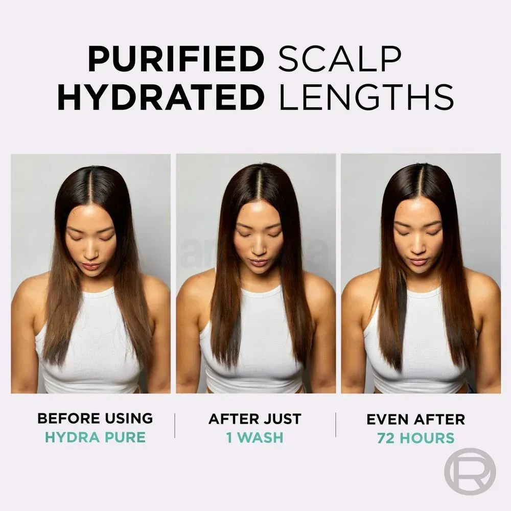 Loreal Paris Elvive Hydra Pure 72Hr Rehydrating Conditioner for Oily Scalp & Roots Dehydrated Lengths  