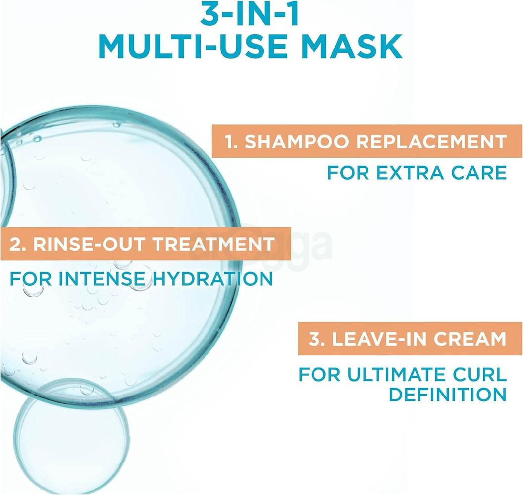 Loreal Paris Elvive Dream Lengths Curls All Over Moisture 3 in 1 Curls Hydration Mask for Wavy to Curly Hair  