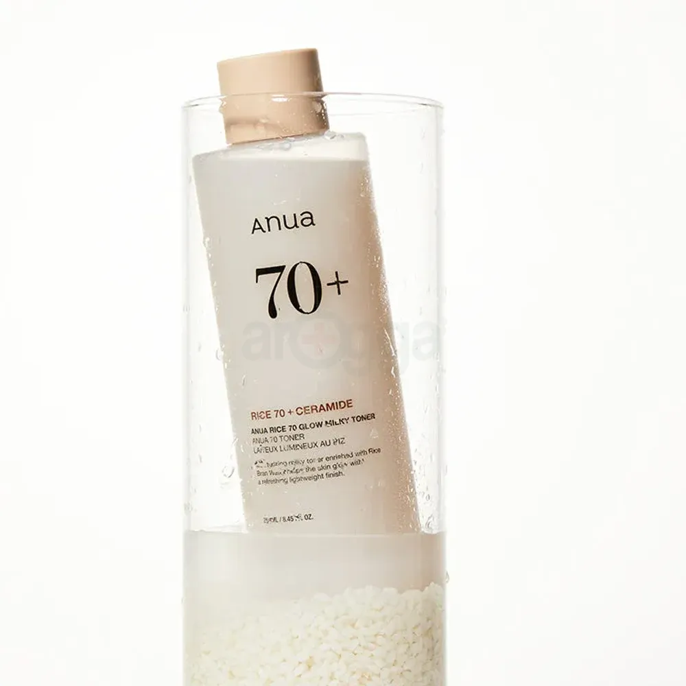 Anua 70+ Rice + Ceramides Glow Milky Toner  