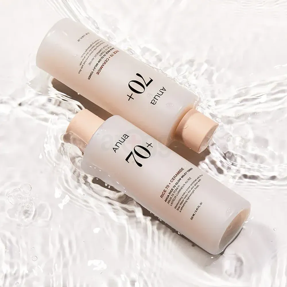 Anua 70+ Rice + Ceramides Glow Milky Toner  