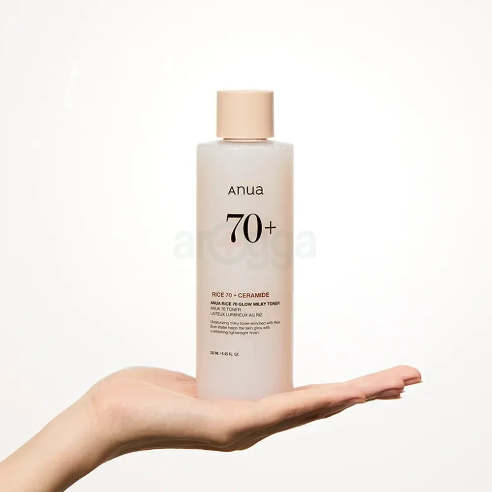 Anua 70+ Rice + Ceramides Glow Milky Toner  