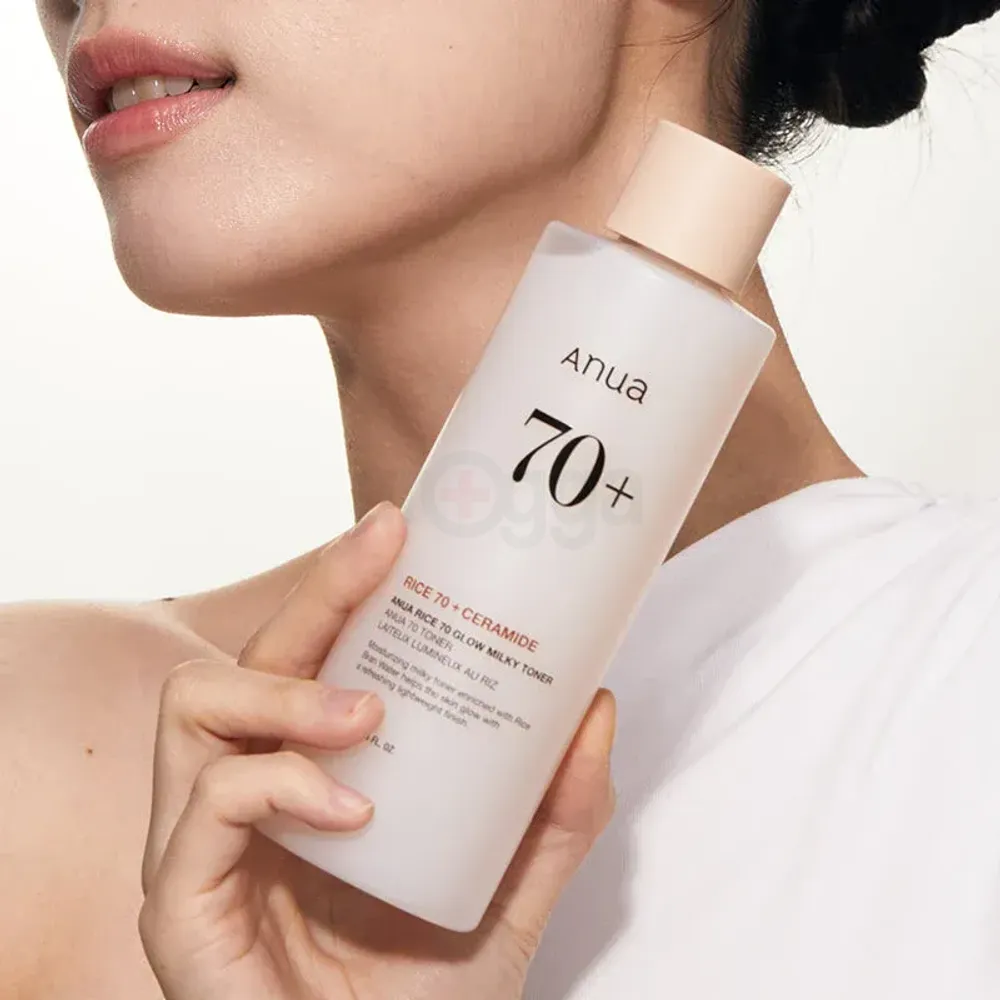 Anua 70+ Rice + Ceramides Glow Milky Toner  