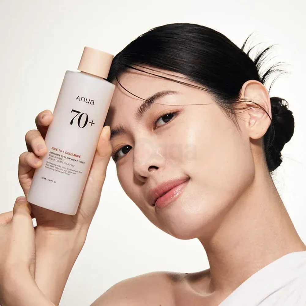 Anua 70+ Rice + Ceramides Glow Milky Toner  
